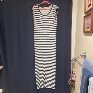 Open shoulder Michael Kors maxi dress